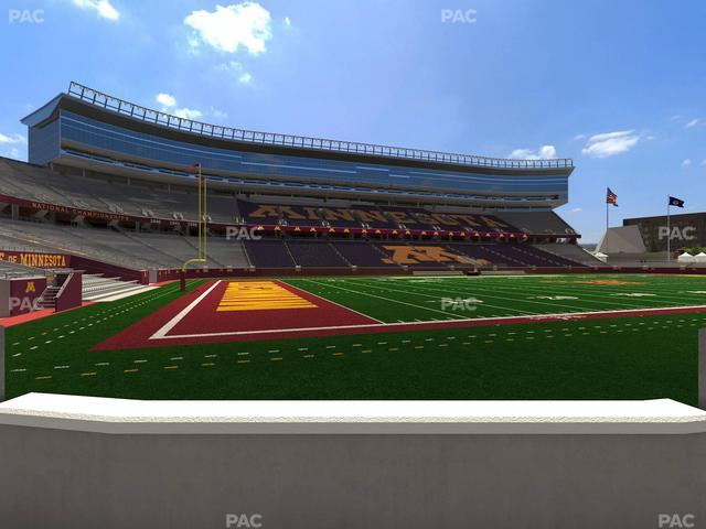 Huntington Bank Stadium - Section 115 Seat View