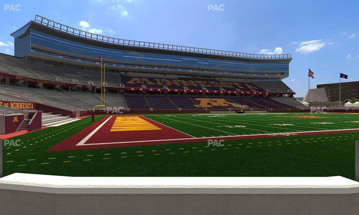 Huntington Bank Stadium - Section 115 Seat View