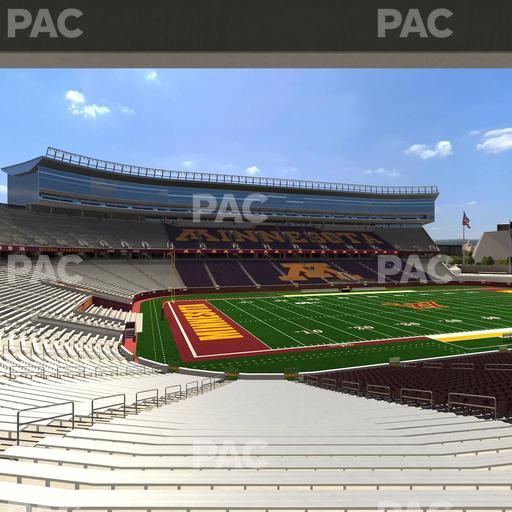 Huntington Bank Stadium - Section 115 Seat View