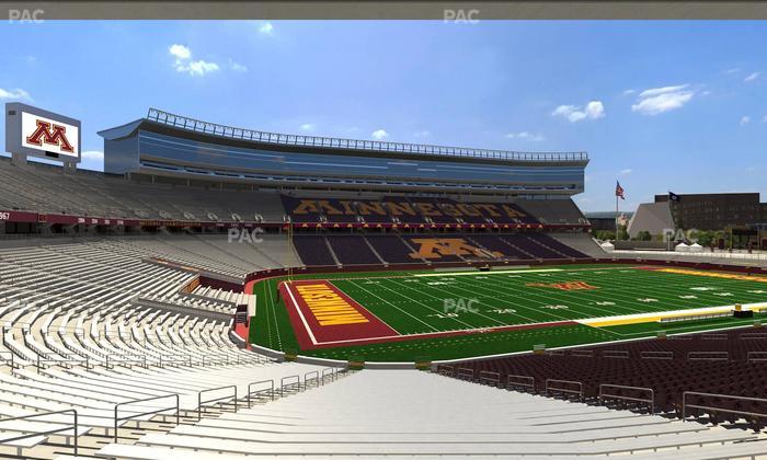 Huntington Bank Stadium - Section 115 Seat View