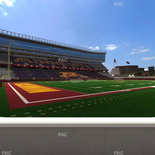 Huntington Bank Stadium - Section 117 Seat View