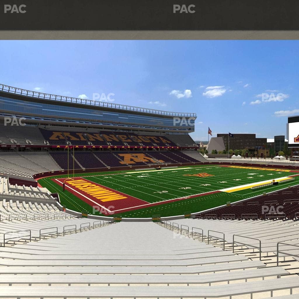 Huntington Bank Stadium - Section 117 Seat View