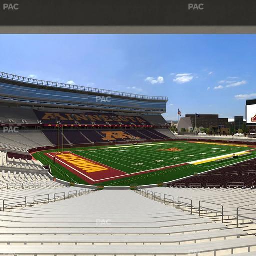 Huntington Bank Stadium - Section 117 Seat View