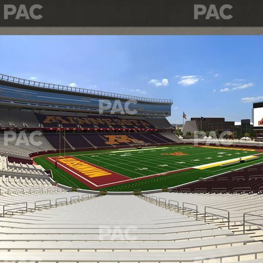 Huntington Bank Stadium - Section 117 Seat View