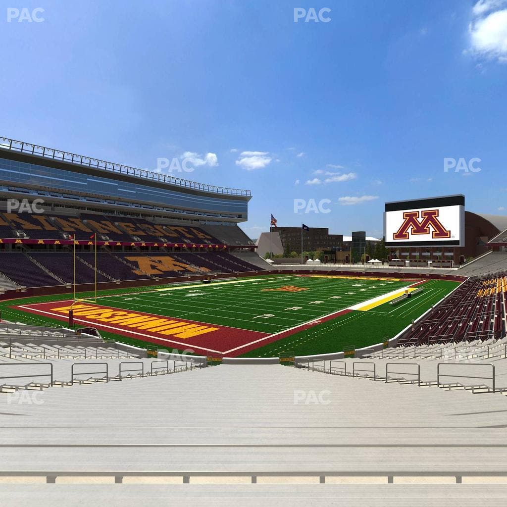 Huntington Bank Stadium - Section 119 Seat View