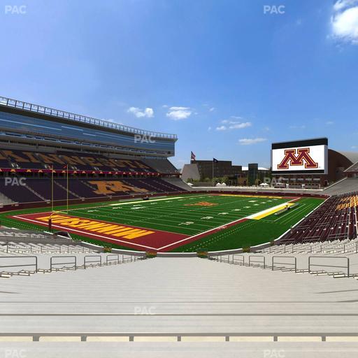 Huntington Bank Stadium - Section 119 Seat View