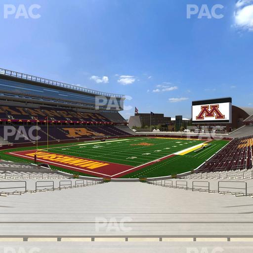 Huntington Bank Stadium - Section 119 Seat View