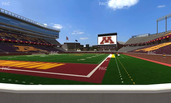 Huntington Bank Stadium - Section 121 Seat View