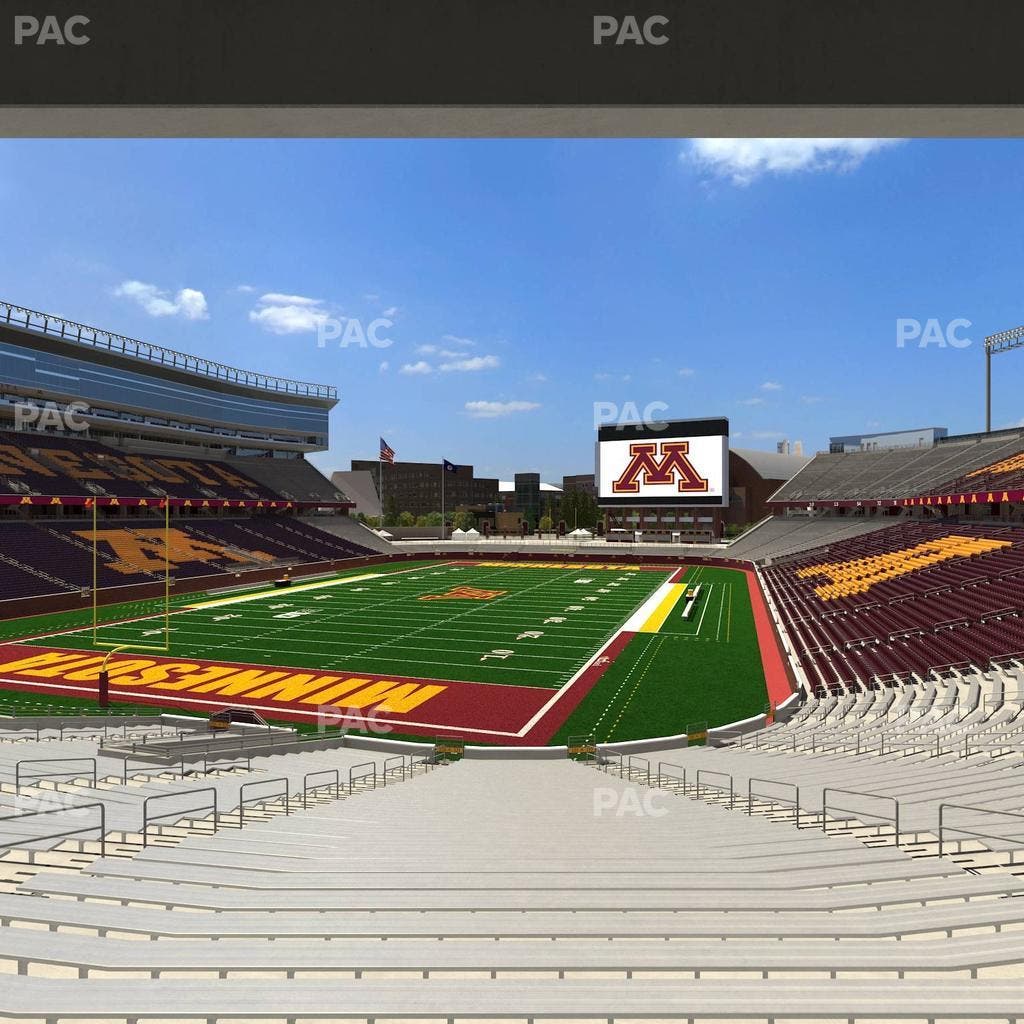 Huntington Bank Stadium - Section 121 Seat View