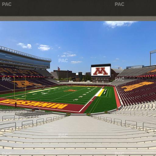 Huntington Bank Stadium - Section 121 Seat View