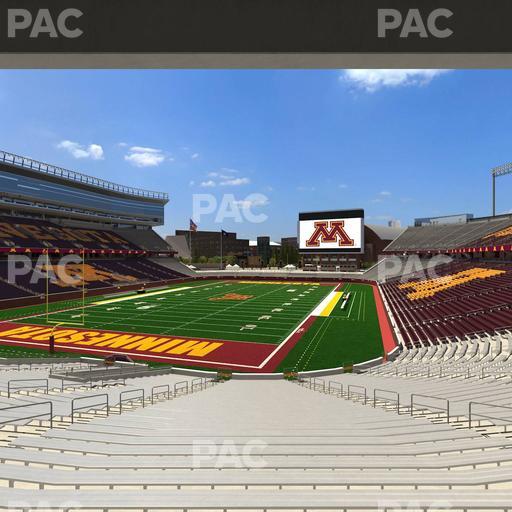 Huntington Bank Stadium - Section 121 Seat View