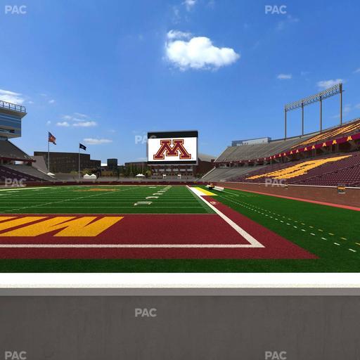 Huntington Bank Stadium - Section 123 Seat View