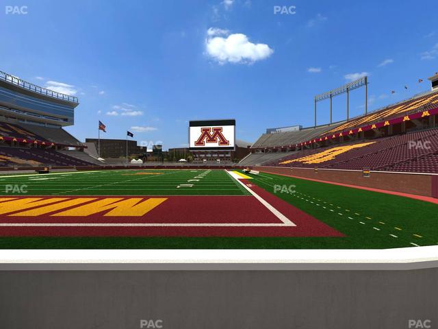 Huntington Bank Stadium - Section 123 Seat View