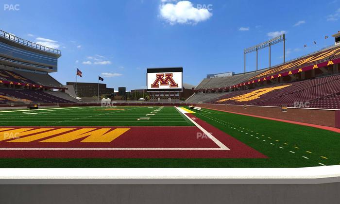 Huntington Bank Stadium - Section 123 Seat View