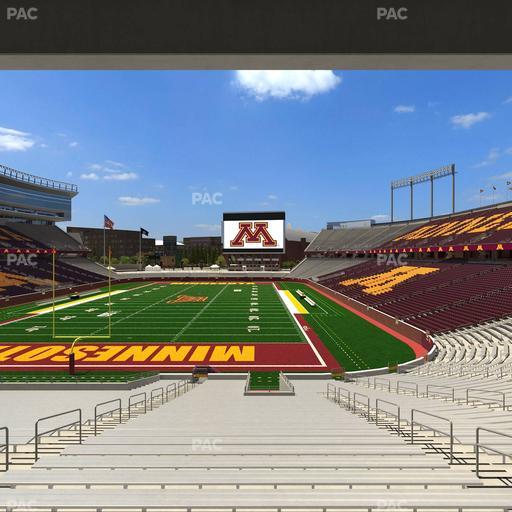 Huntington Bank Stadium - Section 123 Seat View