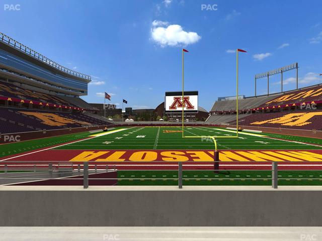 Huntington Bank Stadium - Section 126 Seat View