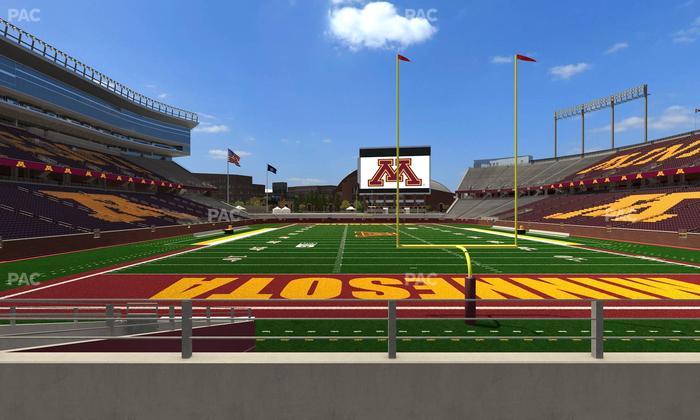 Huntington Bank Stadium - Section 126 Seat View