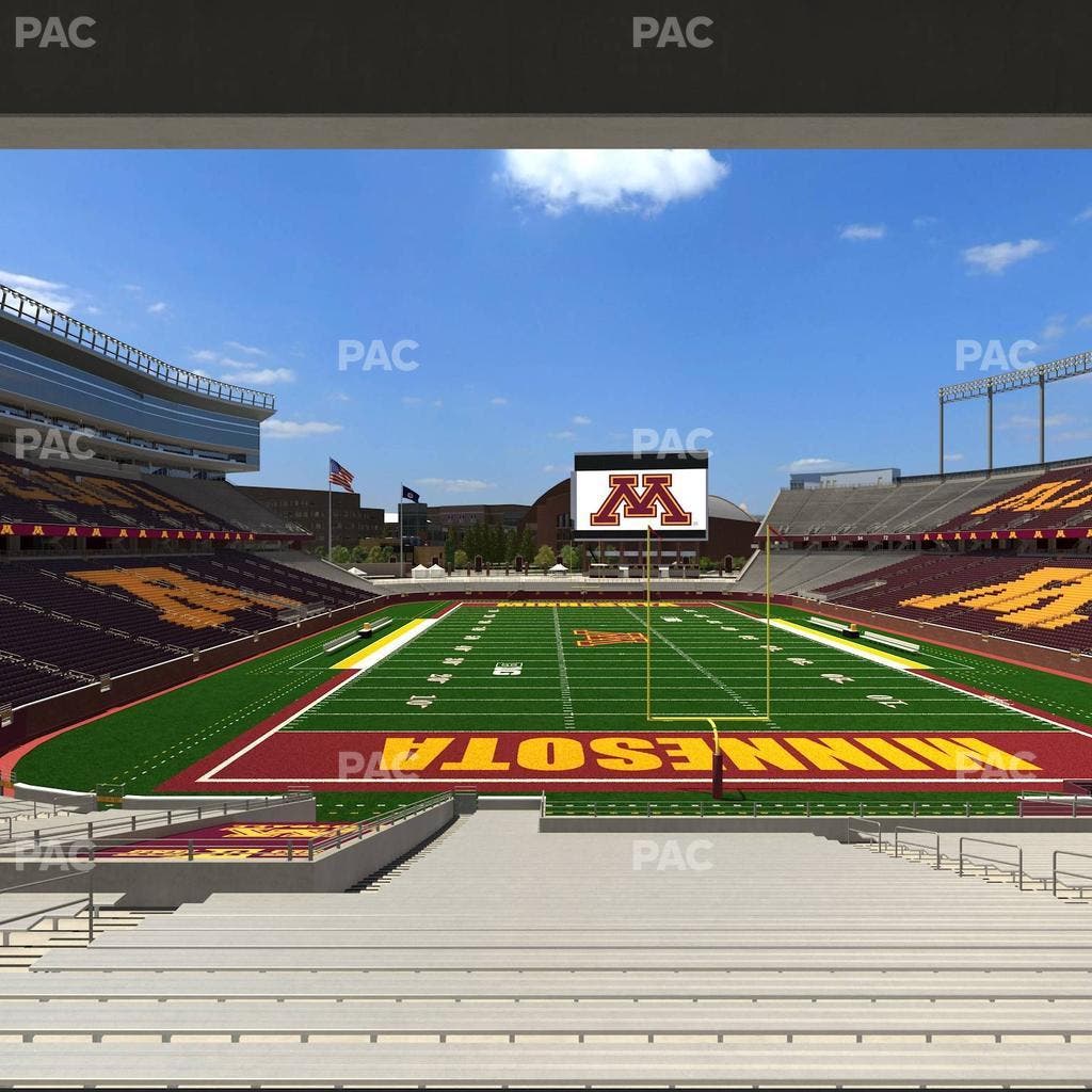 Huntington Bank Stadium - Section 126 Seat View