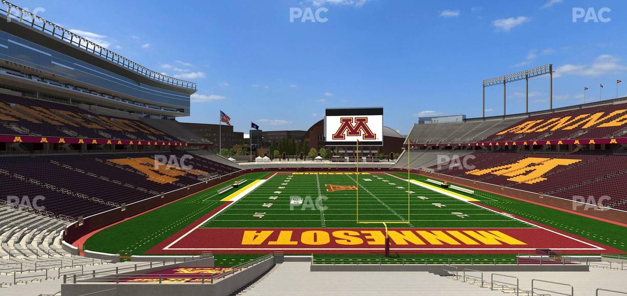 Huntington Bank Stadium - Section 126 Seat View