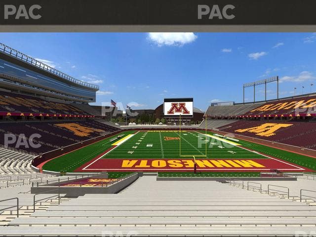 Huntington Bank Stadium - Section 126 Seat View