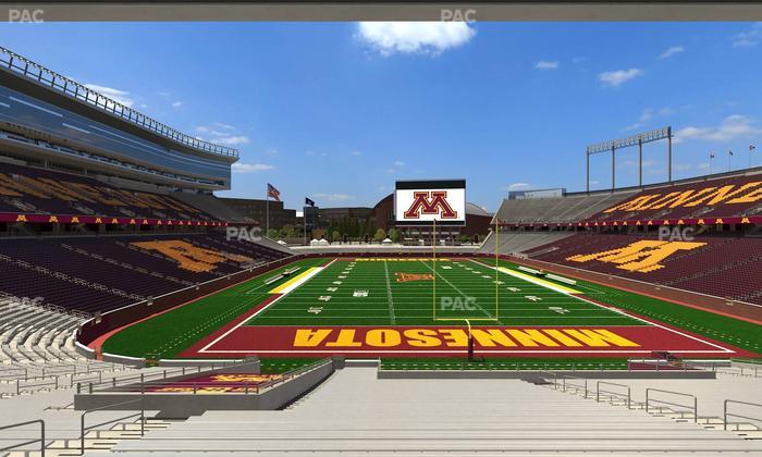 Huntington Bank Stadium - Section 126 Seat View