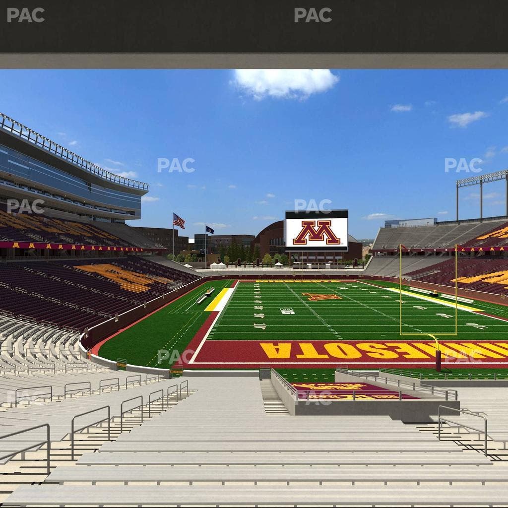 Huntington Bank Stadium - Section 127 Seat View