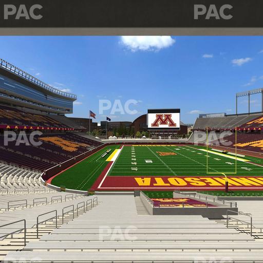 Huntington Bank Stadium - Section 127 Seat View