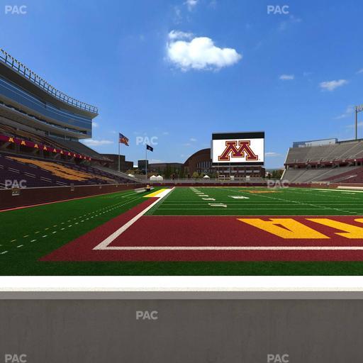 Huntington Bank Stadium - Section 127 Seat View