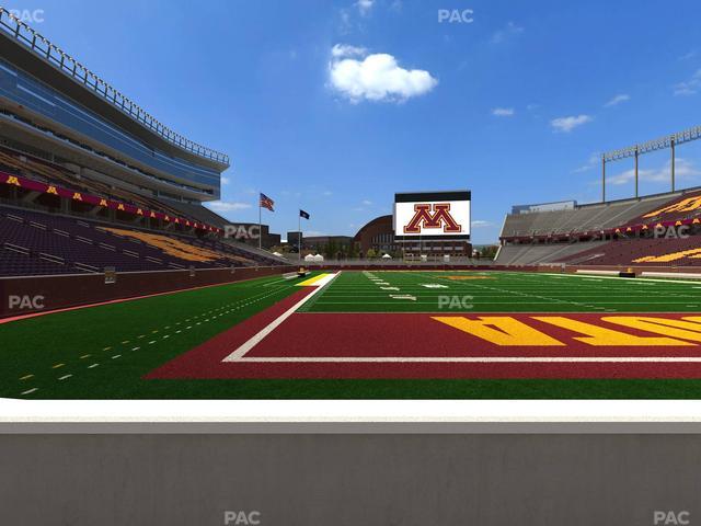 Huntington Bank Stadium - Section 127 Seat View