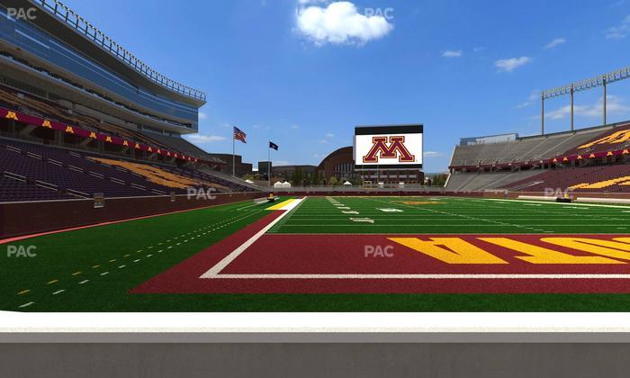 Huntington Bank Stadium - Section 127 Seat View