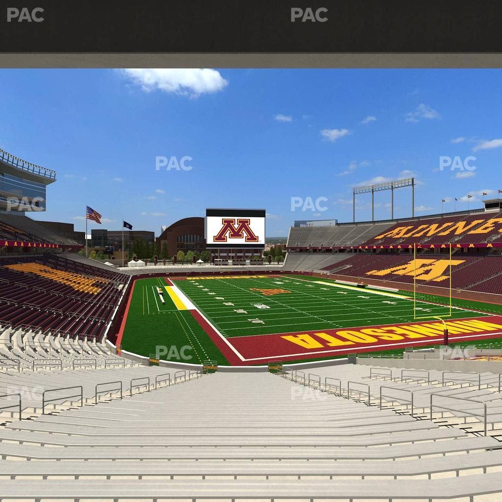 Huntington Bank Stadium - Section 129 Seat View