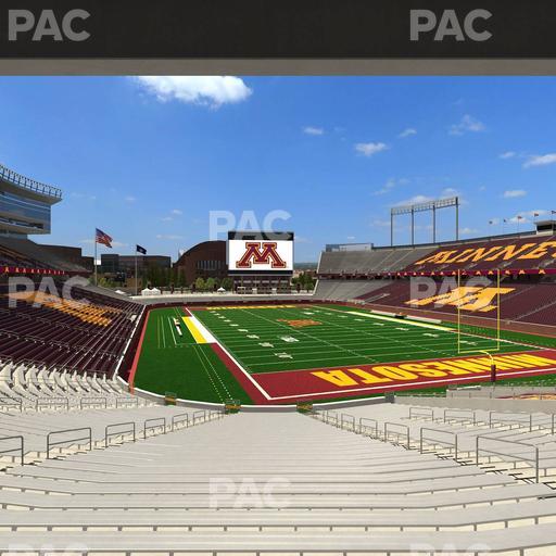 Huntington Bank Stadium - Section 129 Seat View