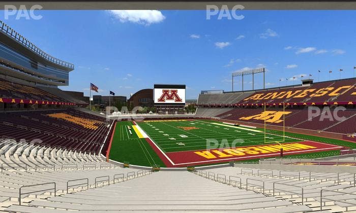 Huntington Bank Stadium - Section 129 Seat View