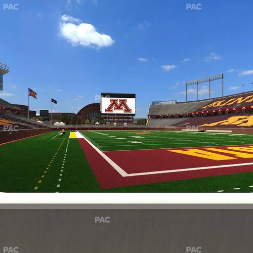 Huntington Bank Stadium - Section 129 Seat View