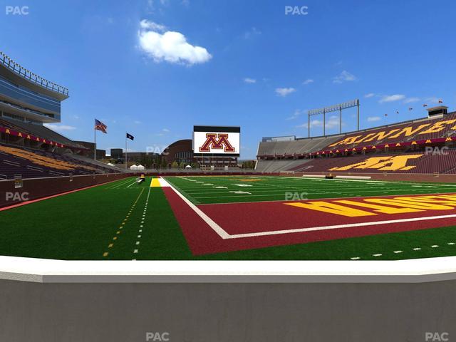 Huntington Bank Stadium - Section 129 Seat View