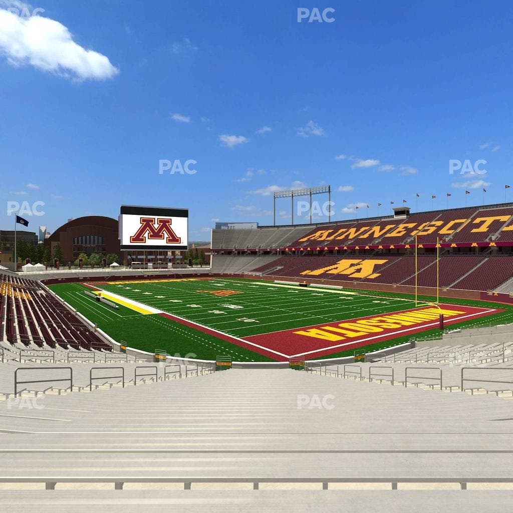Huntington Bank Stadium - Section 131 Seat View