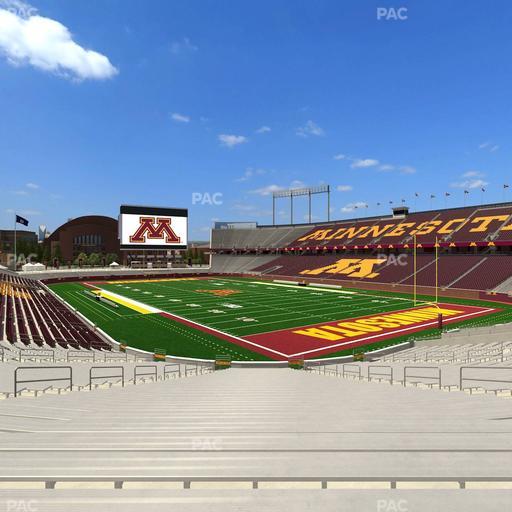 Huntington Bank Stadium - Section 131 Seat View