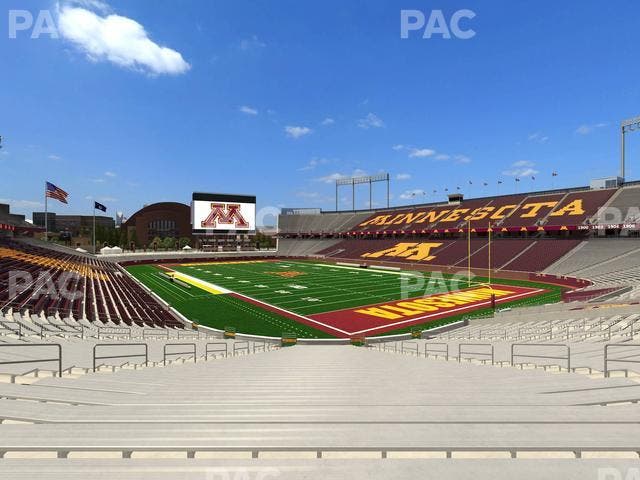 Huntington Bank Stadium - Section 131 Seat View