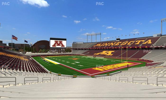 Huntington Bank Stadium - Section 131 Seat View