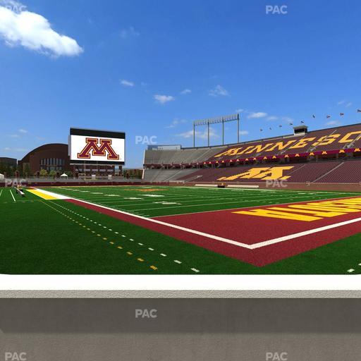 Huntington Bank Stadium - Section 131 Seat View