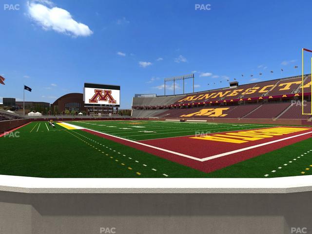 Huntington Bank Stadium - Section 131 Seat View