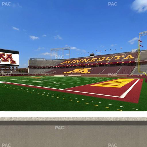 Huntington Bank Stadium - Section 133 Seat View