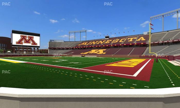 Huntington Bank Stadium - Section 133 Seat View