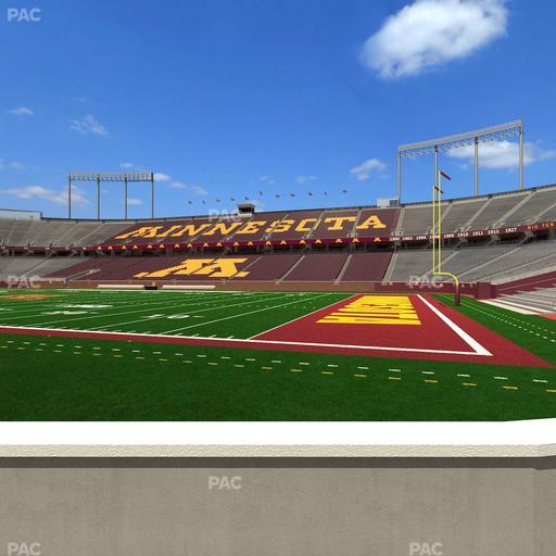 Huntington Bank Stadium - Section 135 Seat View