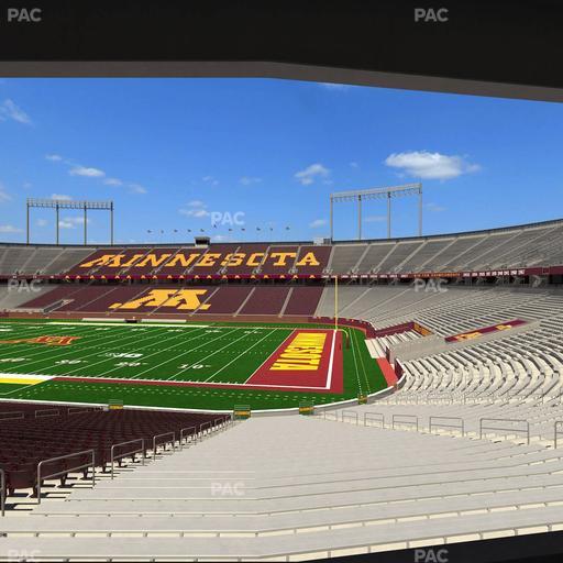 Huntington Bank Stadium - Section 135 Seat View