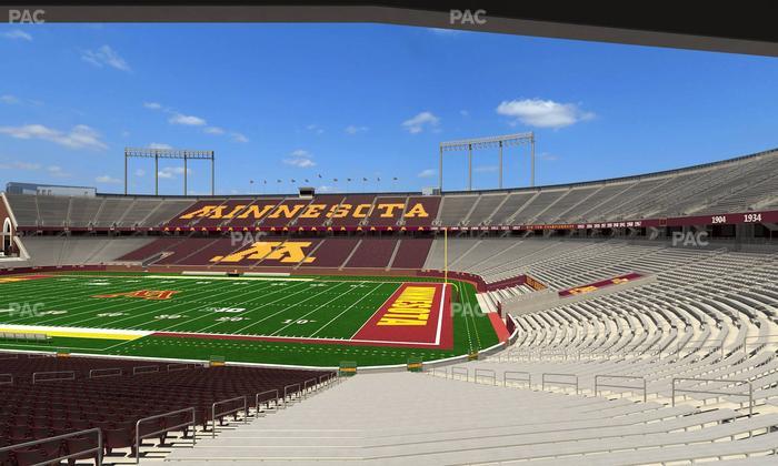 Huntington Bank Stadium - Section 135 Seat View