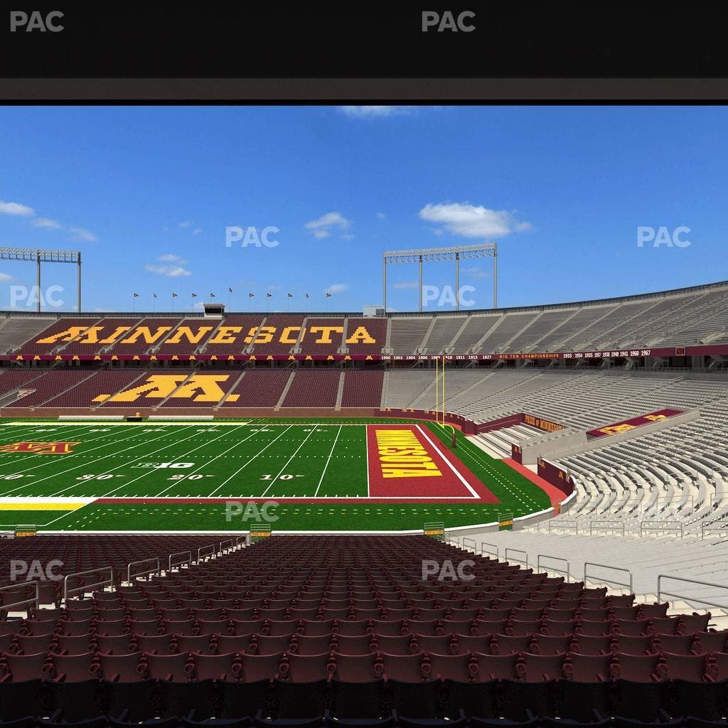Huntington Bank Stadium - Section 137 Seat View