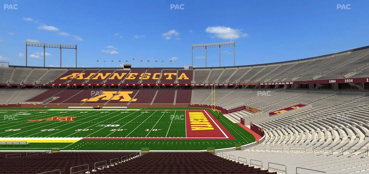 Huntington Bank Stadium - Section 137 Seat View