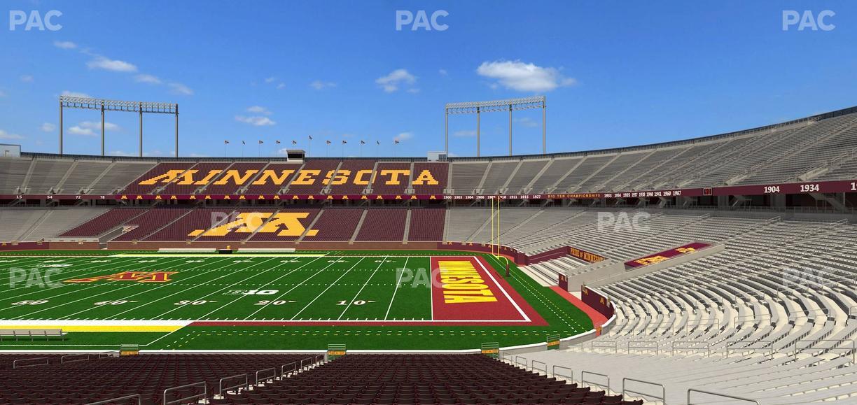 Huntington Bank Stadium - Section 137 Seat View