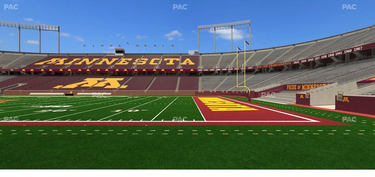 Huntington Bank Stadium - Section 137 Seat View